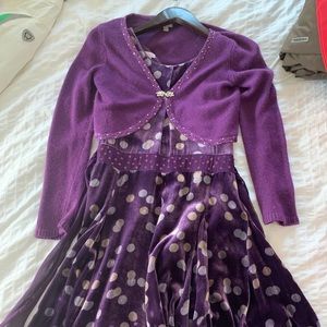 Girl’s Monsoon Dress and Jacket
